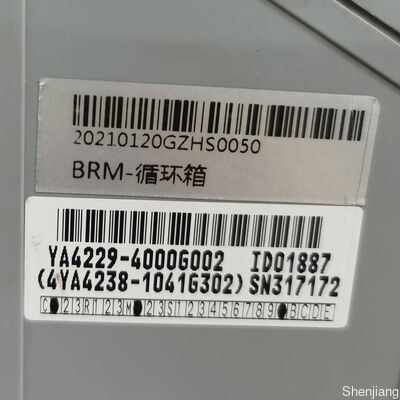 YA4229-40006002 صندوق پول بازیافت BRM OKI G8 قطعات یدکی دستگاه خودپرداز