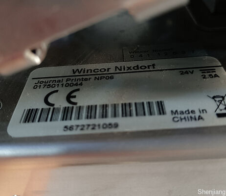 Wincor Nixdorf Journal Printer NP06 Wincor C4060 NP06 Printer 2050XE 01750110044 1750110044 1750064218 01750064218