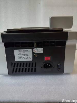 JUNUO C05 دستگاه بانکداري دستگاه سنج پول قطب نقدي سياه با صفحه نمایش LED