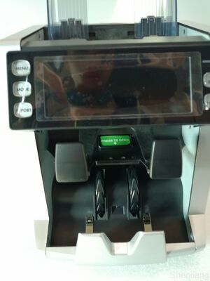 دستگاه مرتب‌سازی اسکناس جیبی 1+1 شمارنده پول آشکارساز سیاه با نمایشگر LED LK22025060003