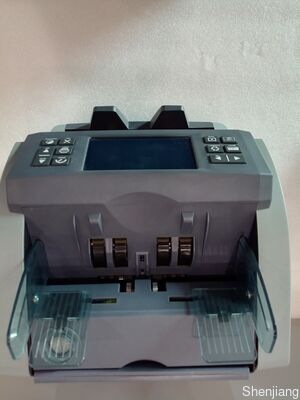 SH-07C 4.3 اینچ صفحه لمسی LED نمایشگر دوگانه CIS Counter Detector 2CIS مخلوط یادداشت شمارش ماشین