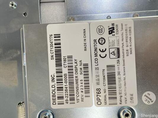 قطعات جدید دیبولد ATN DB قطعات دیبولد ATM LCD 15 اینچ Consumer Display 49-223841-000B 49223841000B