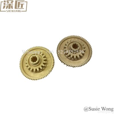 سینی ورودی چرخ دنده 1750002266 Gear 18t/65t 1750291697 Gear Kit Diebold Nixdorf DN 400 450 جدید اصلی ATM Gear