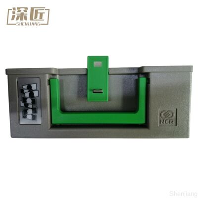 قطعه یدکی دستگاه خودپرداز NCR S1 - درب مخزن پاکسازی بسته شده با قفل و دسته - شماره قطعه 2040000217 - مناسب برای کاست ریجکت NCR 4450693308 445-0693308