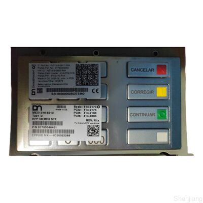 صفحة مفاتيح Diebold V8 EPP، جزء OEM EPPV8 MEX ST2 رقم 1750346451
