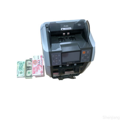 50W Value Mix Money Sorter Machine with UV MG MT IR و عملکرد سنسور رنگ